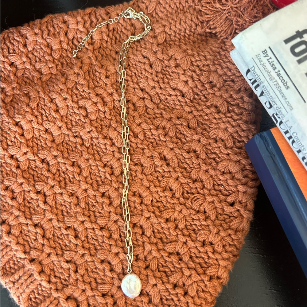 Southbay pearl heart necklace
